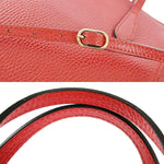 Gucci Swing Red Leather Handbag (Pre-Owned)