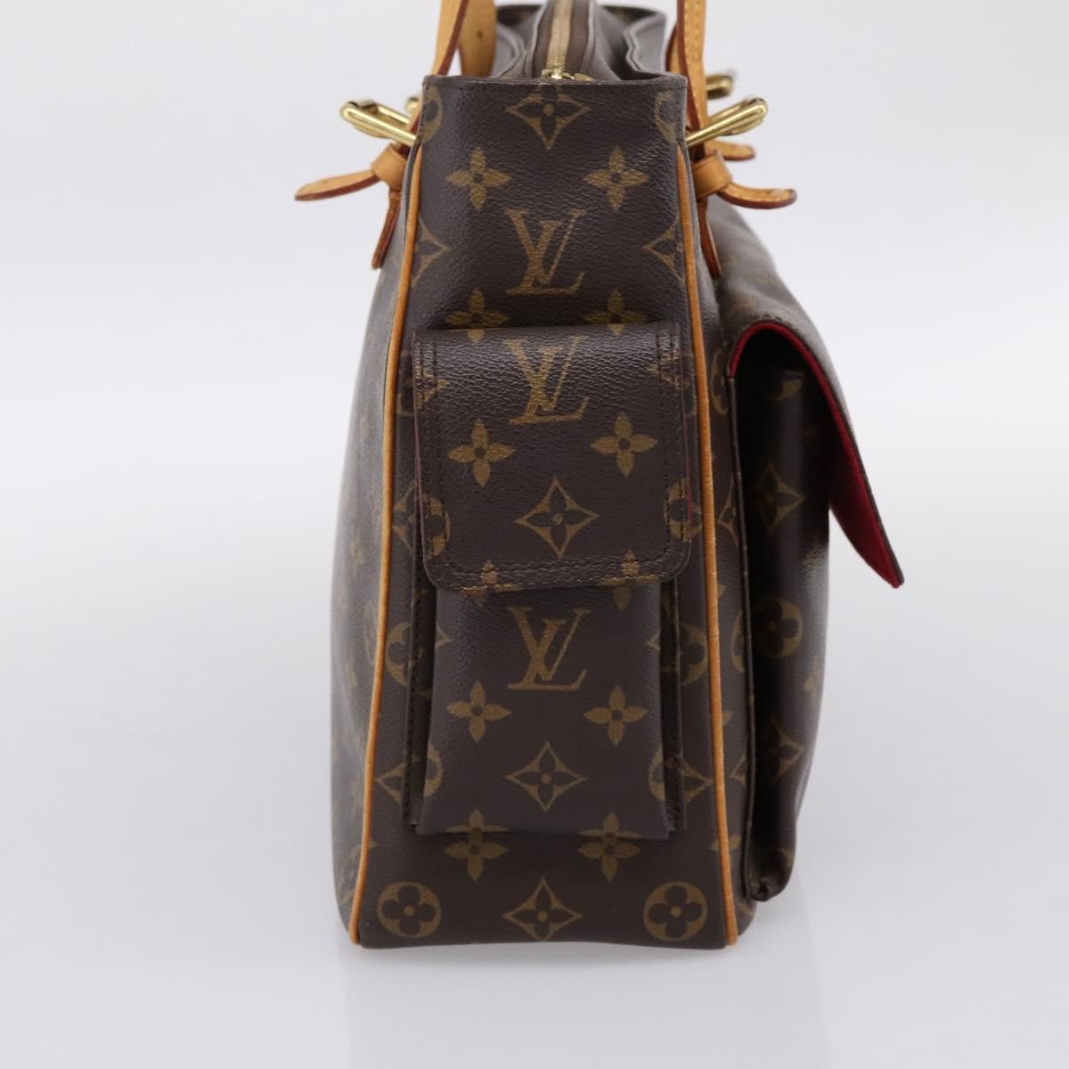 Louis Vuitton Multipli Cite Monogram Canvas Brown Canvas Shoulder Bag Bag (Pre-Owned)