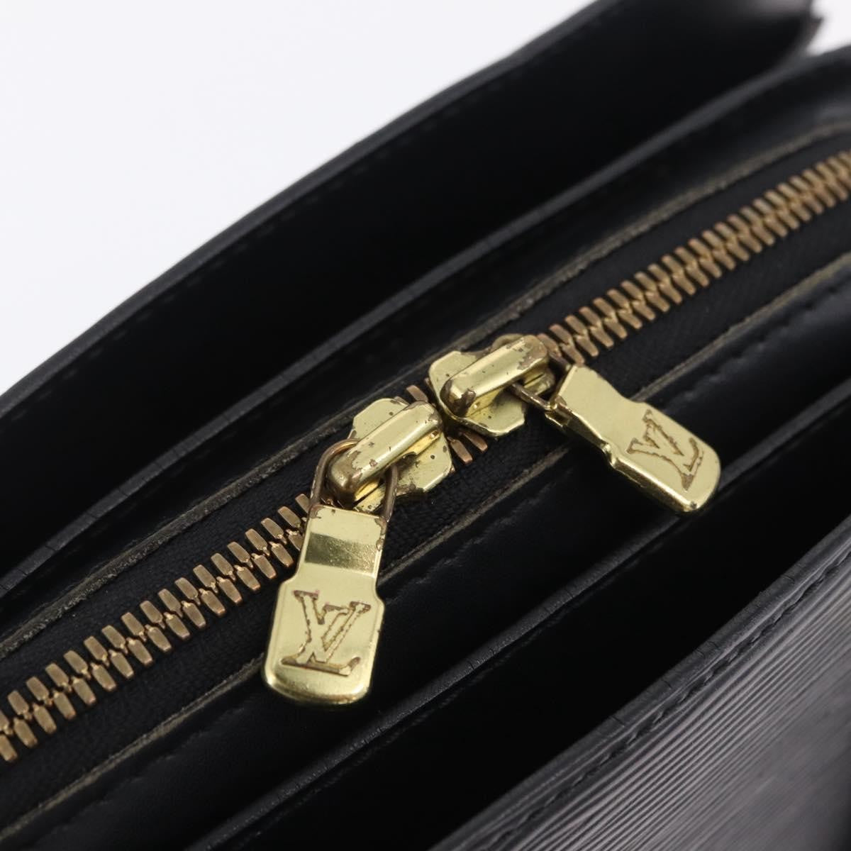 Louis Vuitton Pont Neuf Epi Leather Black Leather Handbag (Pre-Owned)
