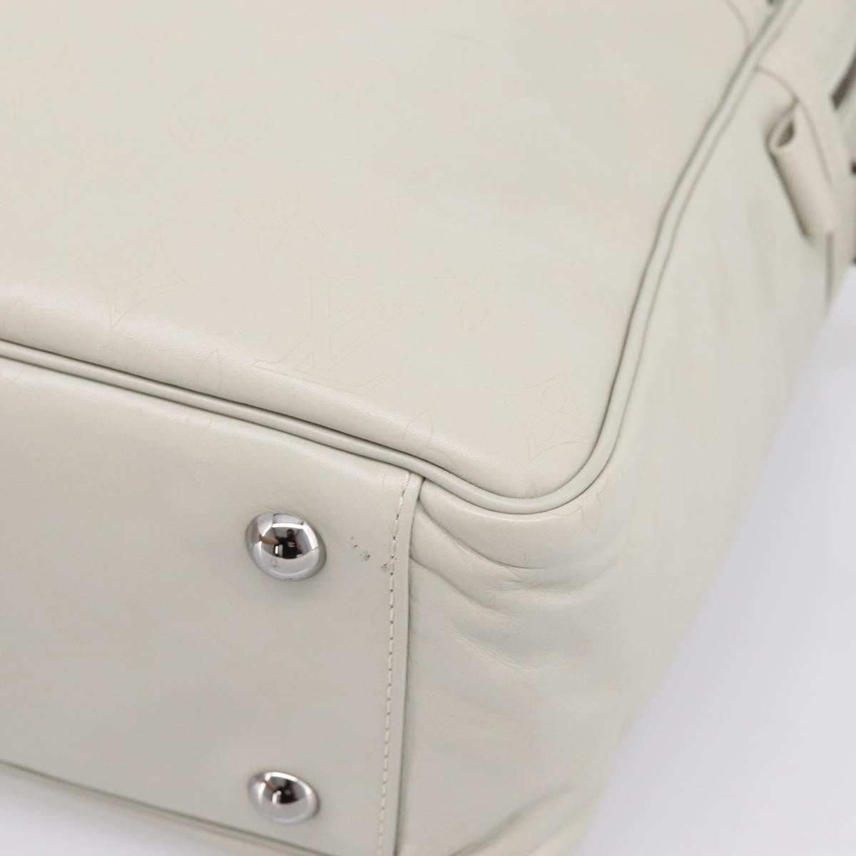 Louis Vuitton Clarkson Messenger Monogram Differ Leather White Canvas Shoulder Bag Bag (Pre-Owned)