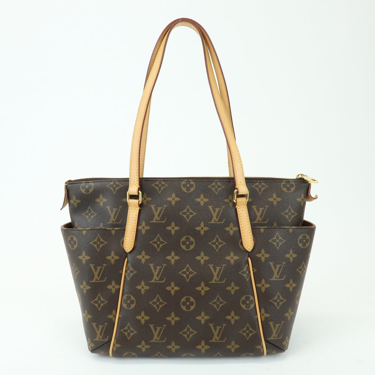 Louis Vuitton Totally Monogram Canvas Brown Canvas Tote Bag Bag (Pre-Owned)
