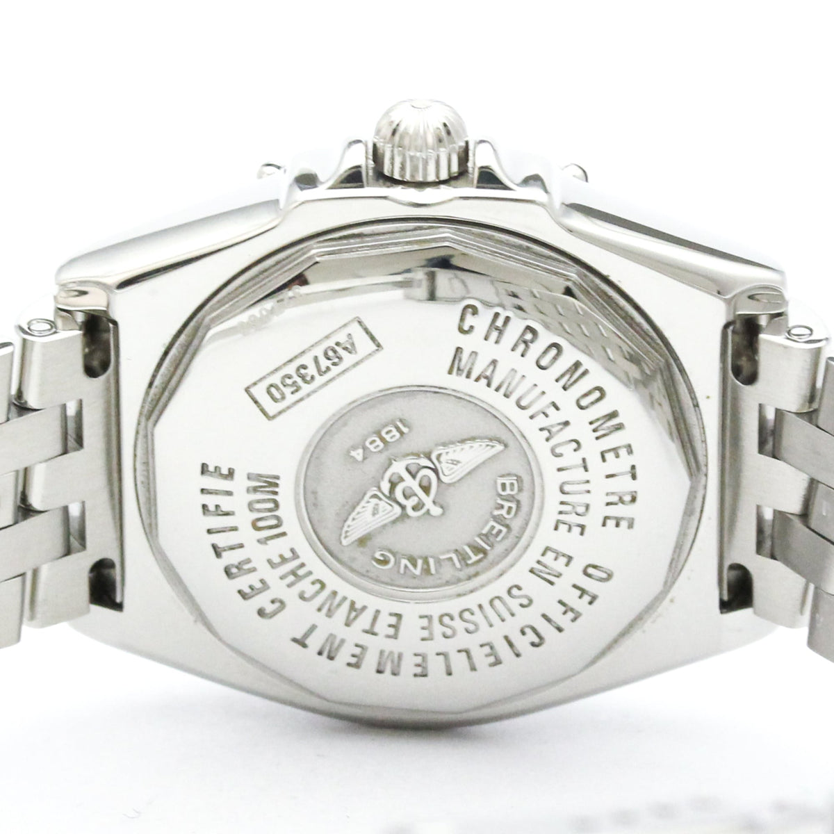 Breitling Wings Lady Quartz Stainless Steel Watch (Pre-Owned)