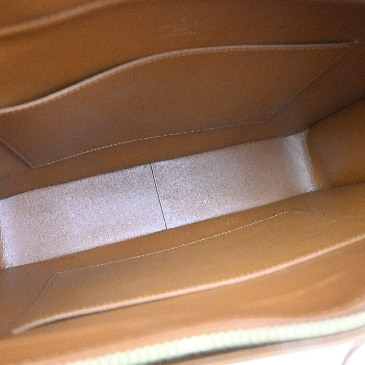 Louis Vuitton Columbus Monogram Vernis Brown Patent_Leather Handbag (Pre-Owned)