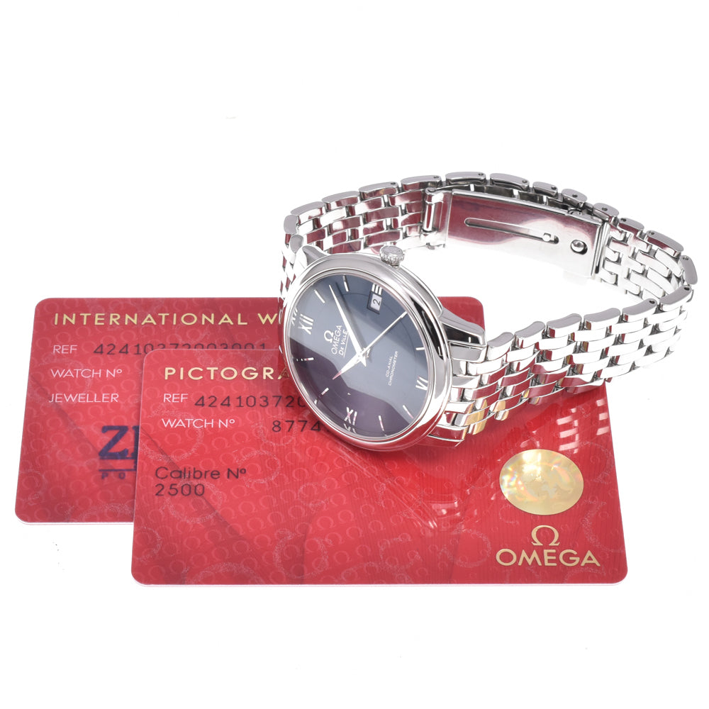 Omega De Ville Prestige Co-Axial Chronometer Automatic Stainless Steel Watch (Pre-Owned)