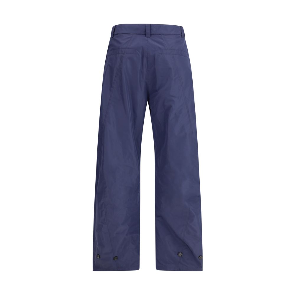 PINKO Blue Polyester Casual Women's Pants
