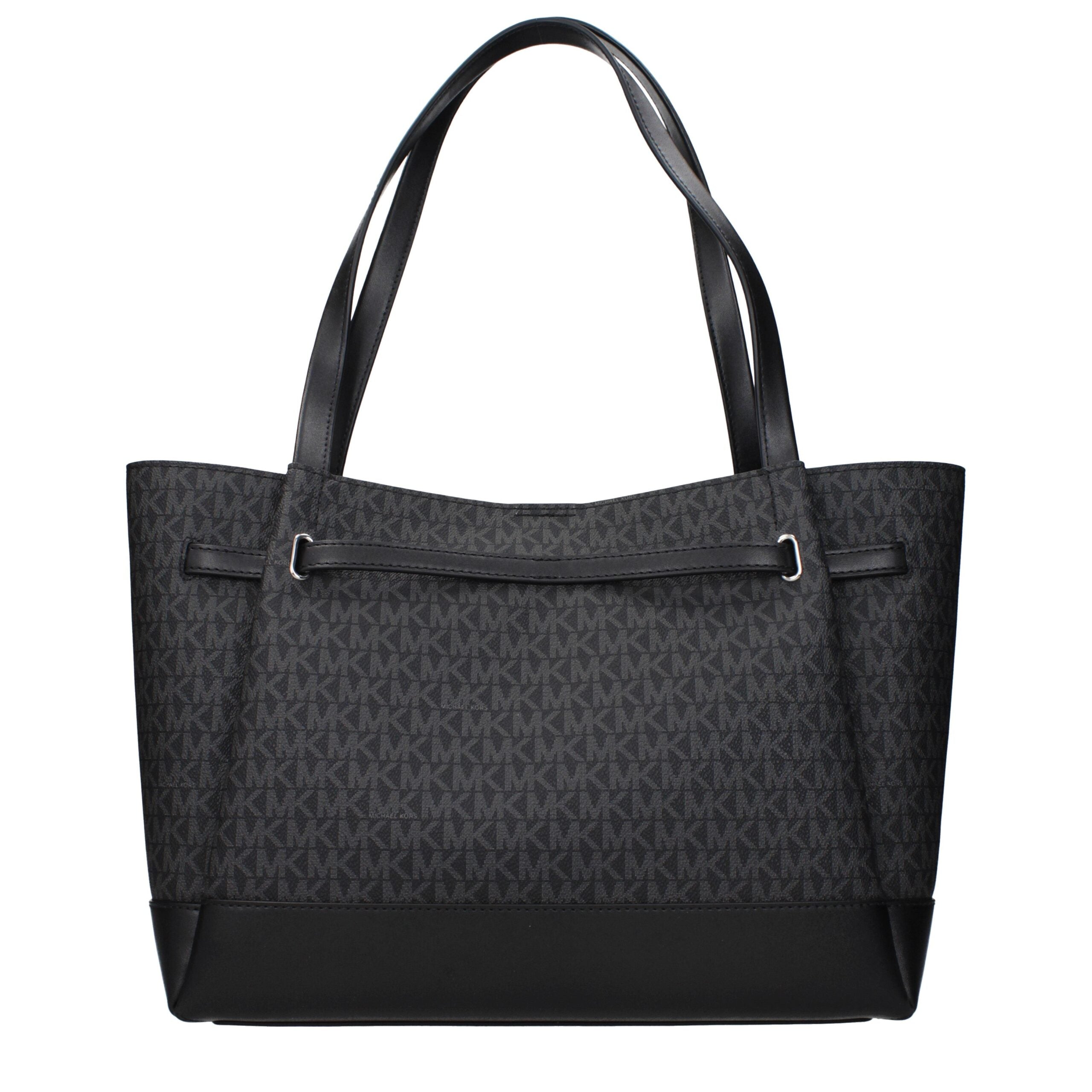 Michael Kors Black Fabric Shoulder Women's Bag