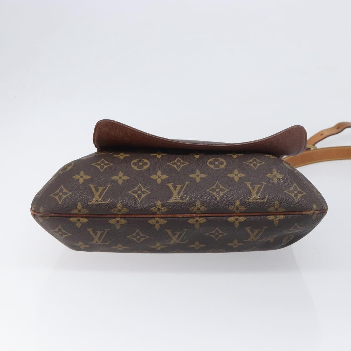 Louis Vuitton Musette Monogram Brown Canvas Shoulder Bag Bag (Pre-Owned)