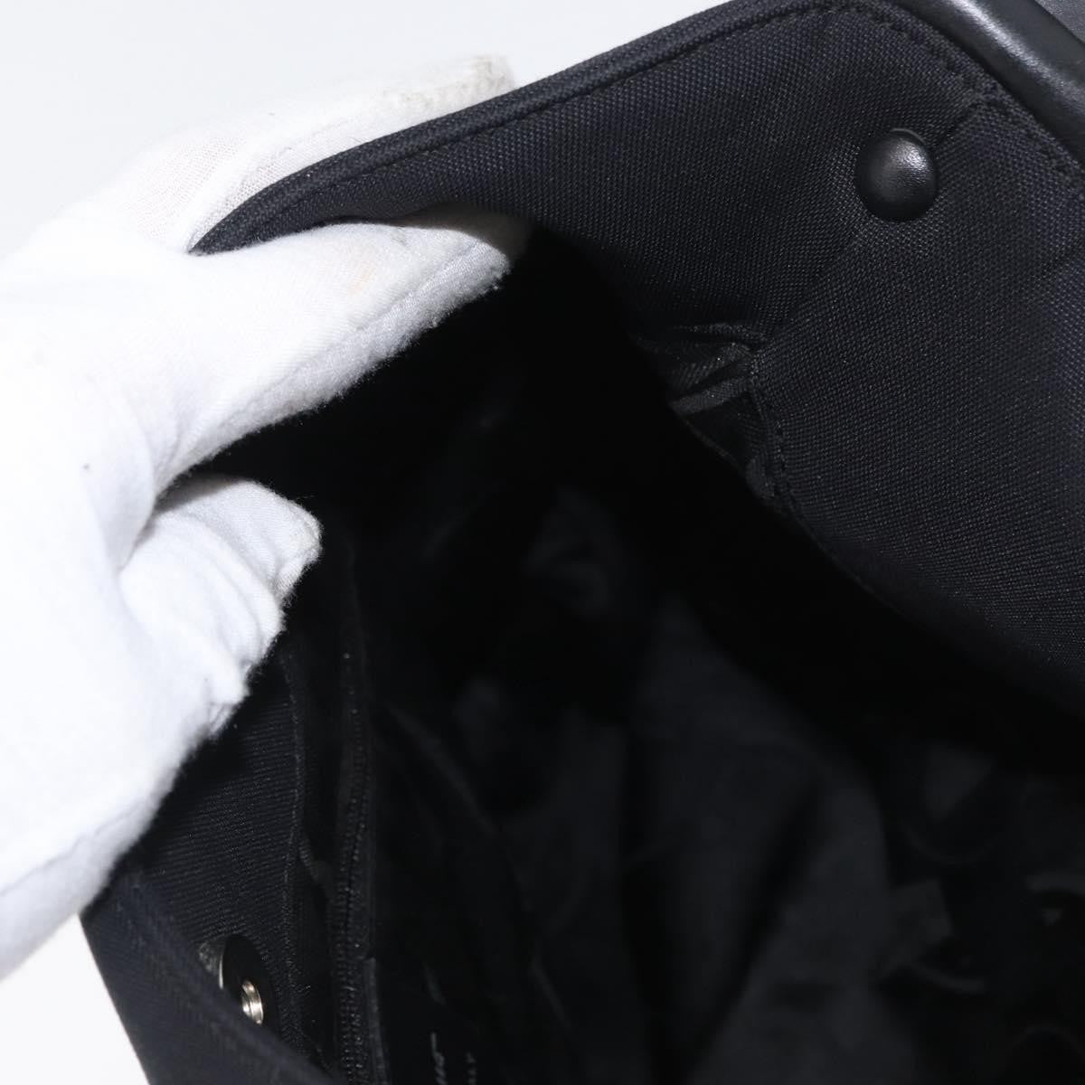 Salvatore Ferragamo Vala Nylon Black Nylon Shoulder Bag Bag (Pre-Owned)