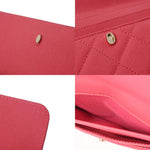 Chanel - Pink Leather Shoulder Bag (Pre-Owned)