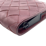 Bottega Veneta -- Red Leather Wallet  (Pre-Owned)