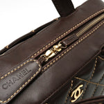 Chanel - Brown Leather Shopper Bag (Pre-Owned)