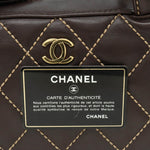Chanel - Brown Leather Shopper Bag (Pre-Owned)