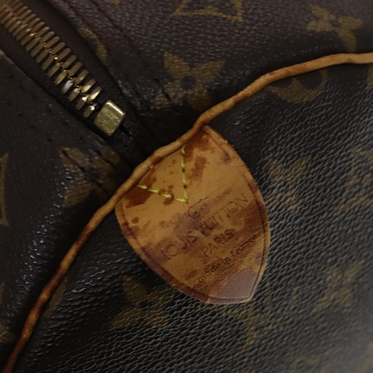 Louis Vuitton Keepall Monogram Canvas Brown Canvas Travel Bag Bag (Pre-Owned)