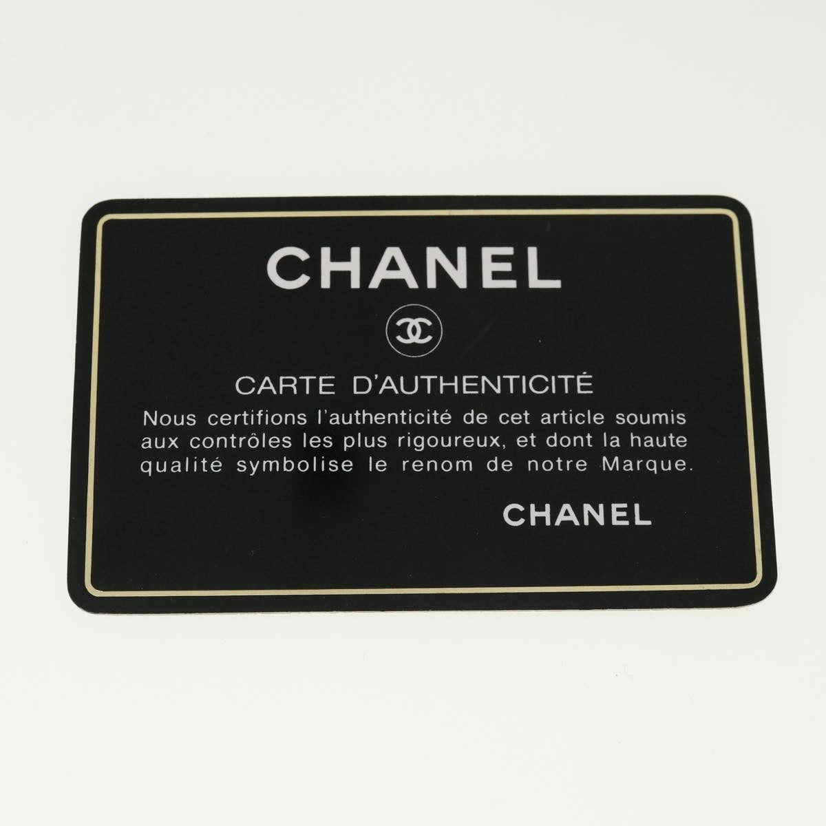 Chanel Vintage Cc Chain Flap Quilted Lambskin Gold Leather Shoulder Bag Bag (Pre-Owned)