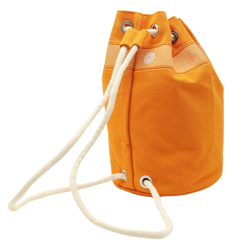 Hermès Marin Orange Canvas Shoulder Bag (Pre-Owned)
