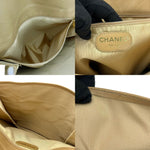Chanel Beige Leather Shopper Bag (Pre-Owned)