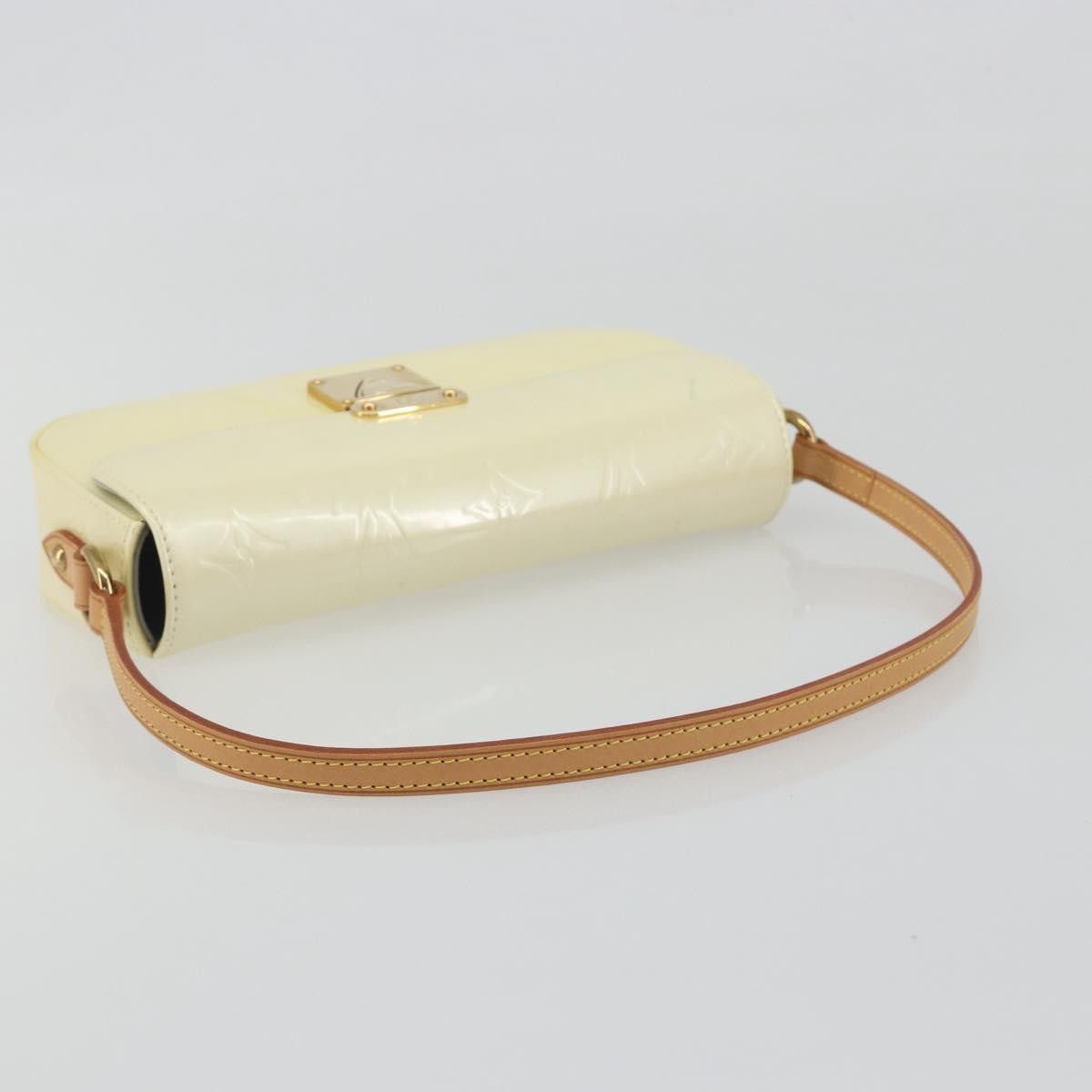 Louis Vuitton Malibu Street Monogram Patent Leather Beige Patent_Leather Shoulder Bag Bag (Pre-Owned)