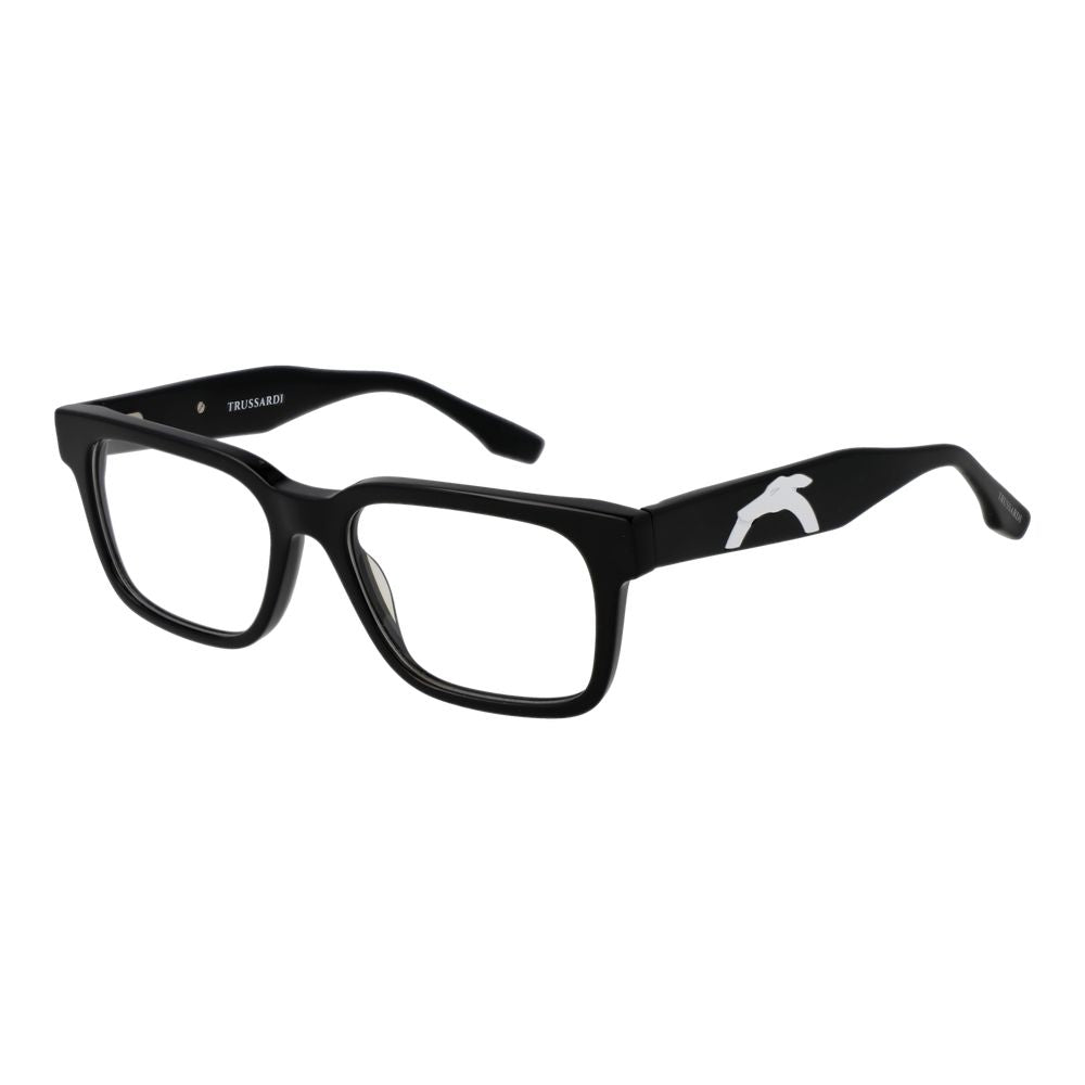 Trussardi Black Acetate Glasses  (Frames)