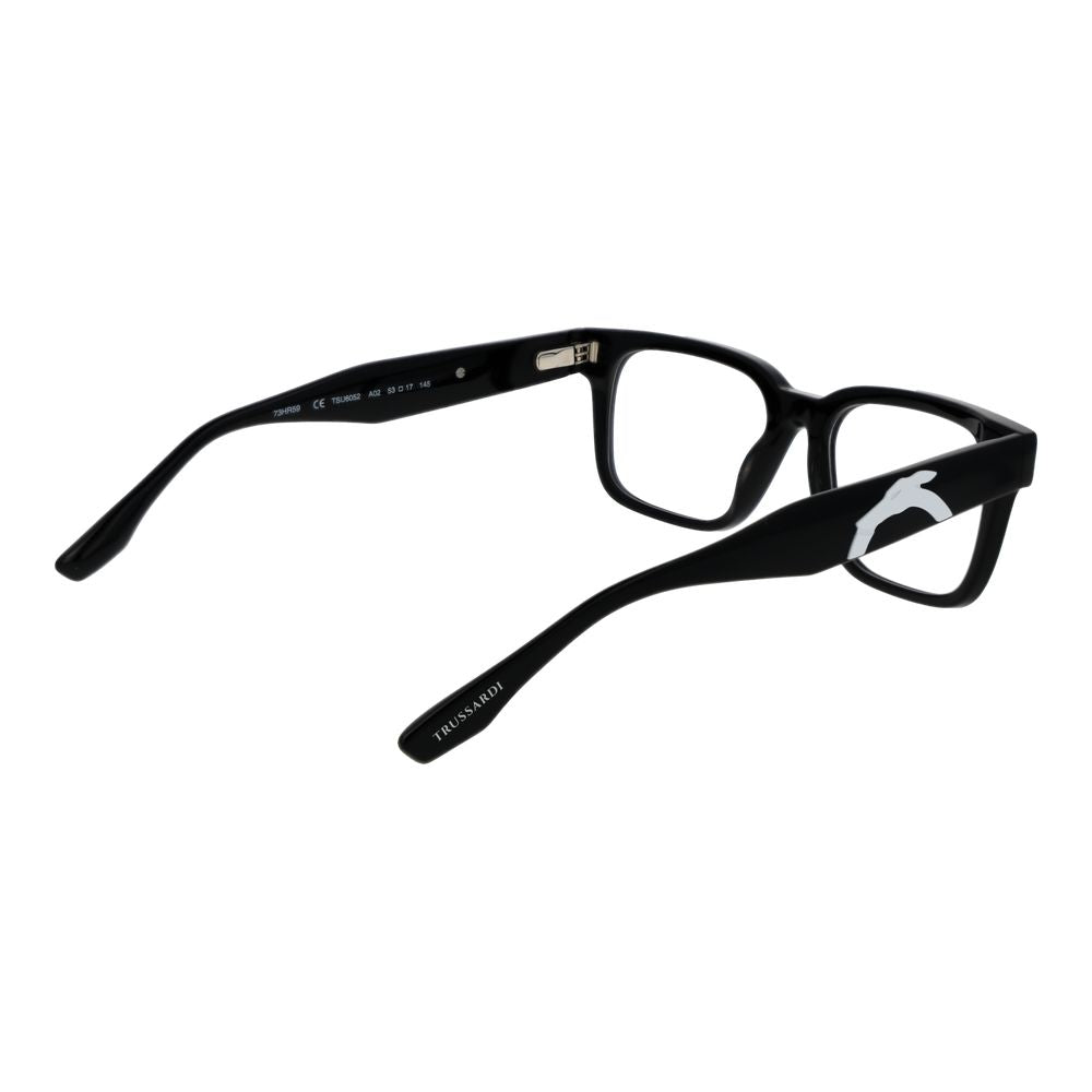 Trussardi Black Acetate Glasses  (Frames)