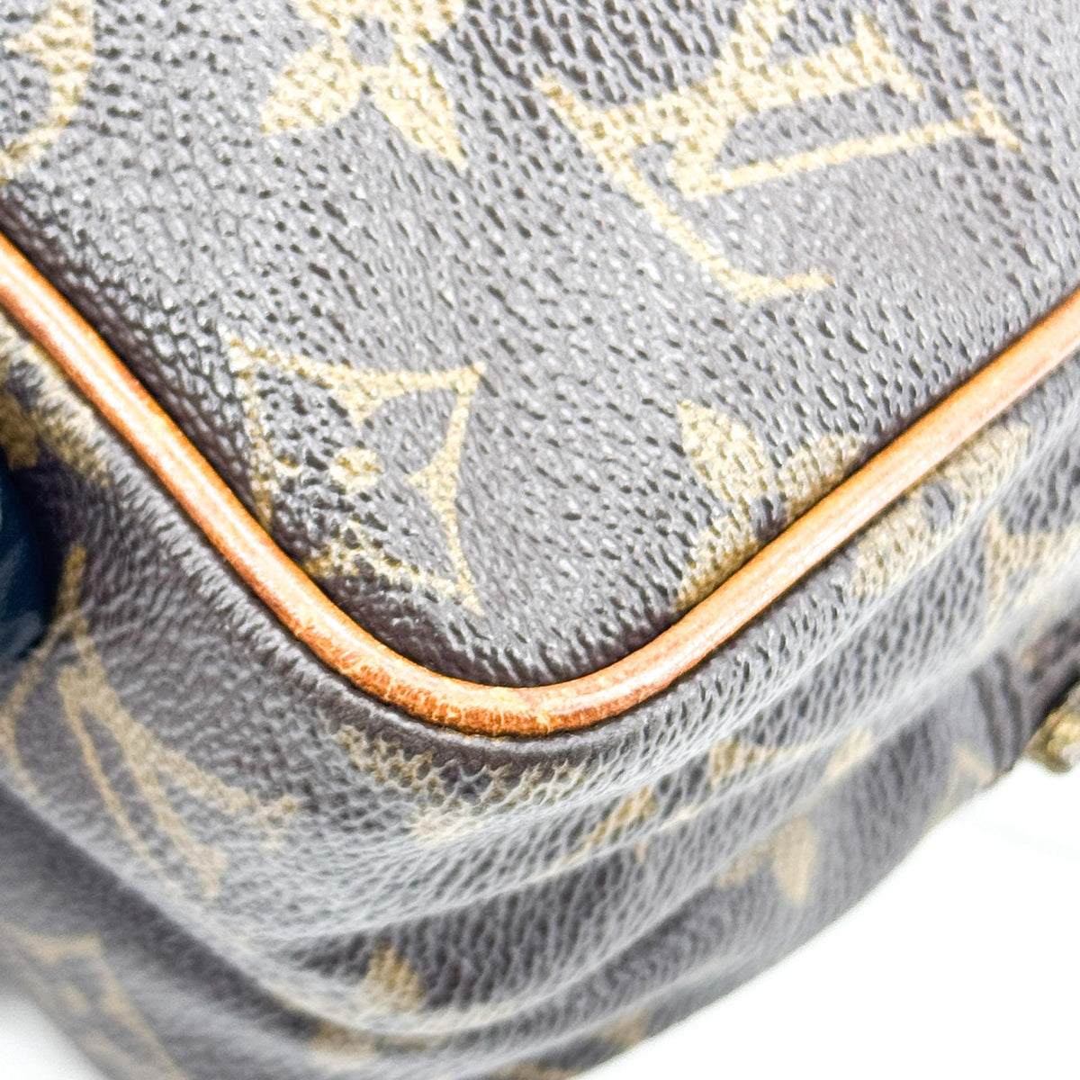Louis Vuitton Amazone Monogram Canvas Brown Canvas Handbag (Pre-Owned)