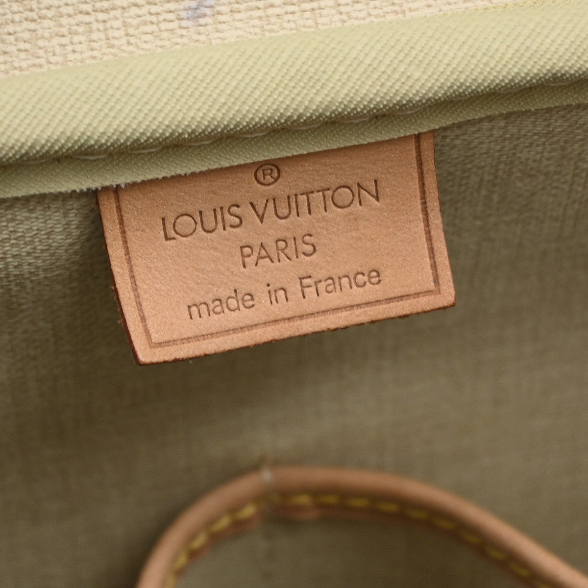 Louis Vuitton Trouville Monogram Canvas Brown Canvas Handbag (Pre-Owned)