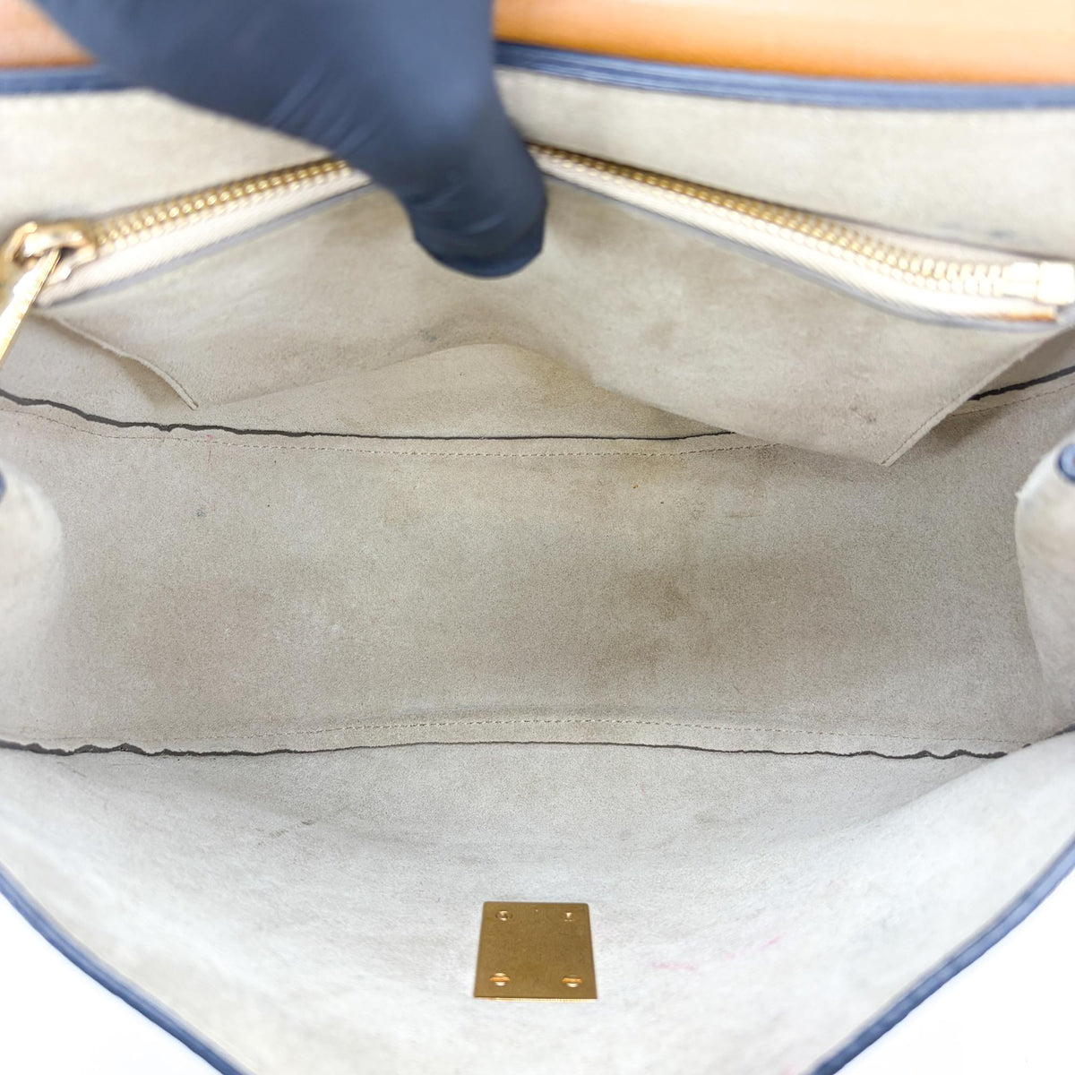 Chloe Drew Leather Brown Leather Crossbody Bag Bag (Pre-Owned)