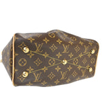 Louis Vuitton Tivoli Brown Canvas Handbag (Pre-Owned)