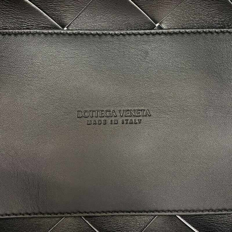 Bottega Veneta Intrecciato White Leather Tote Bag (Pre-Owned)