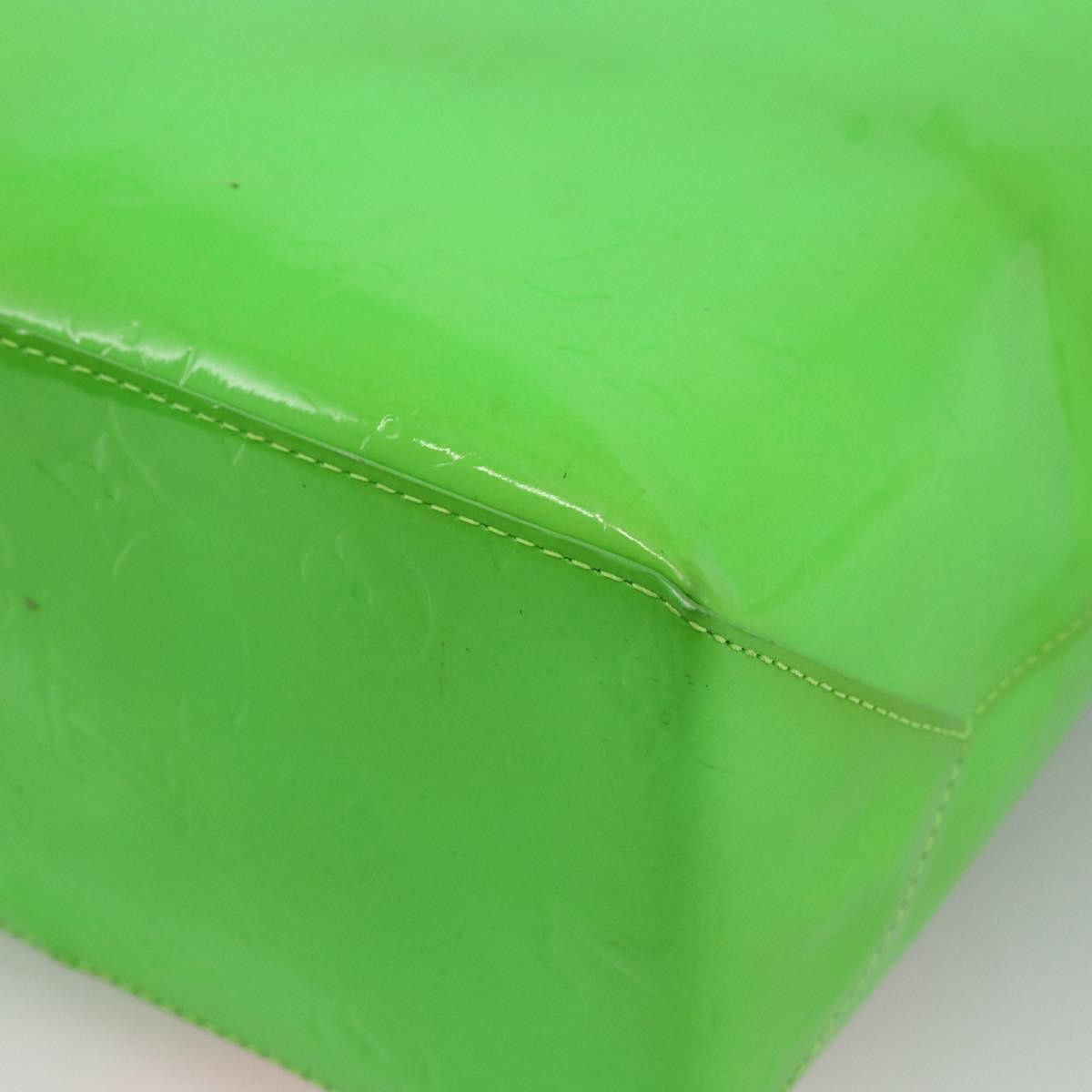 Louis Vuitton Robert Wilson Reade Vernis Green Patent_Leather Tote Bag Bag (Pre-Owned)