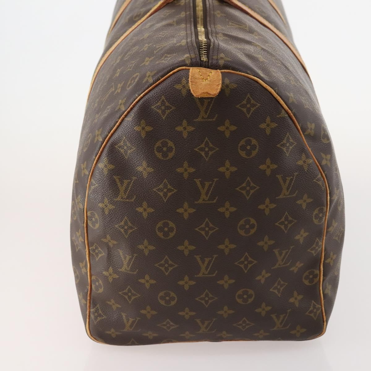 Louis Vuitton Keepall Monogram Canvas Brown Canvas Travel Bag Bag (Pre-Owned)