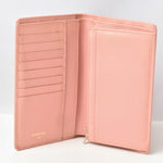 Chanel Coco Mark Pink Leather Wallet  (Pre-Owned)