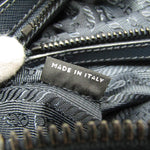Prada Cabas Black Synthetic Shoulder Bag (Pre-Owned)