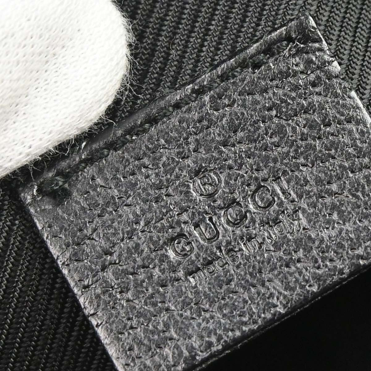 Gucci Zip Around Bowling Gg Canvas Black Canvas Handbag (Pre-Owned)
