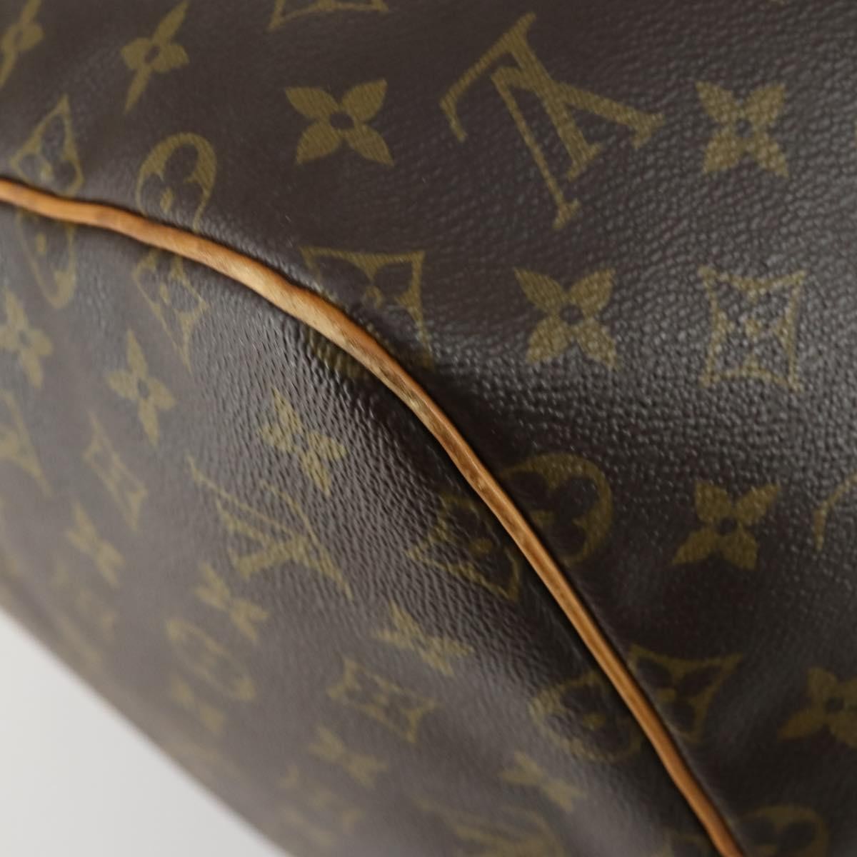 Louis Vuitton Keepall Monogram Canvas Brown Canvas Travel Bag Bag (Pre-Owned)