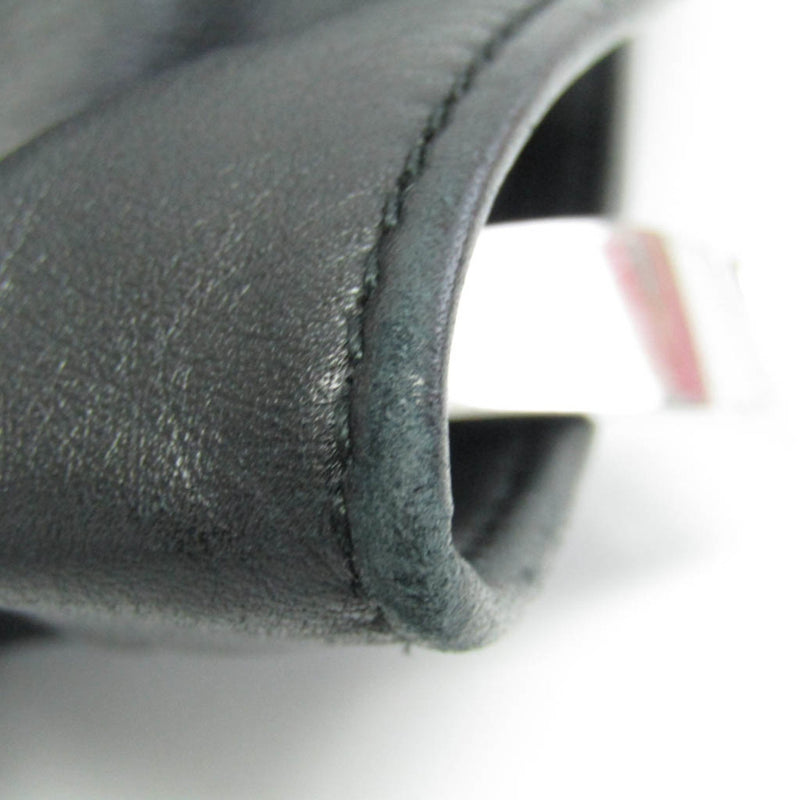 Bottega Veneta Bv Twist Black Leather Handbag (Pre-Owned)