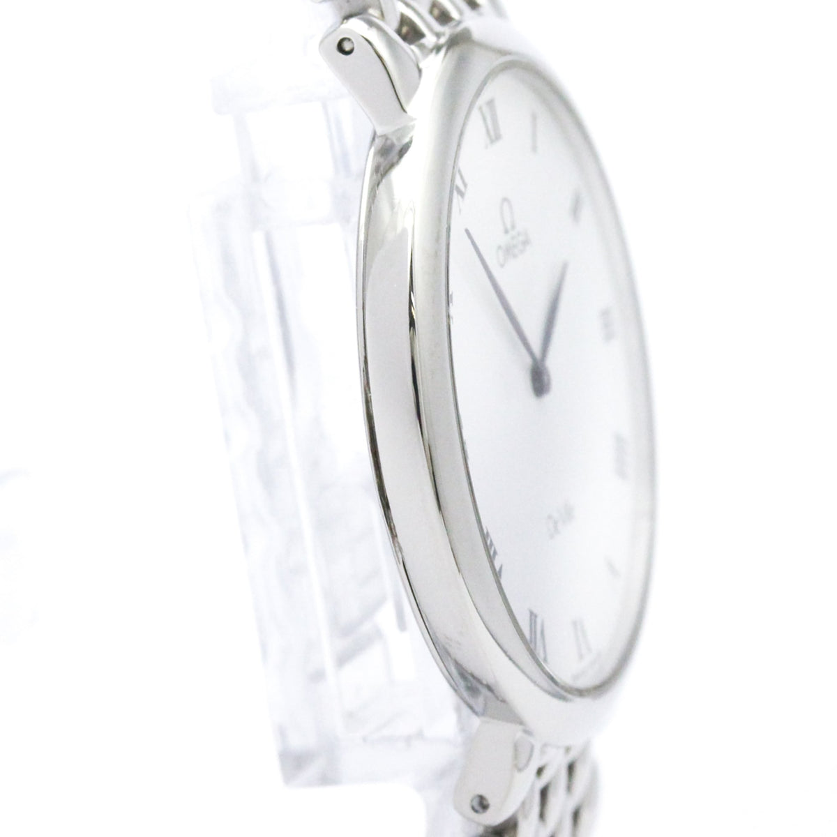 Omega De Ville Prestige Quartz Stainless Steel Watch (Pre-Owned)