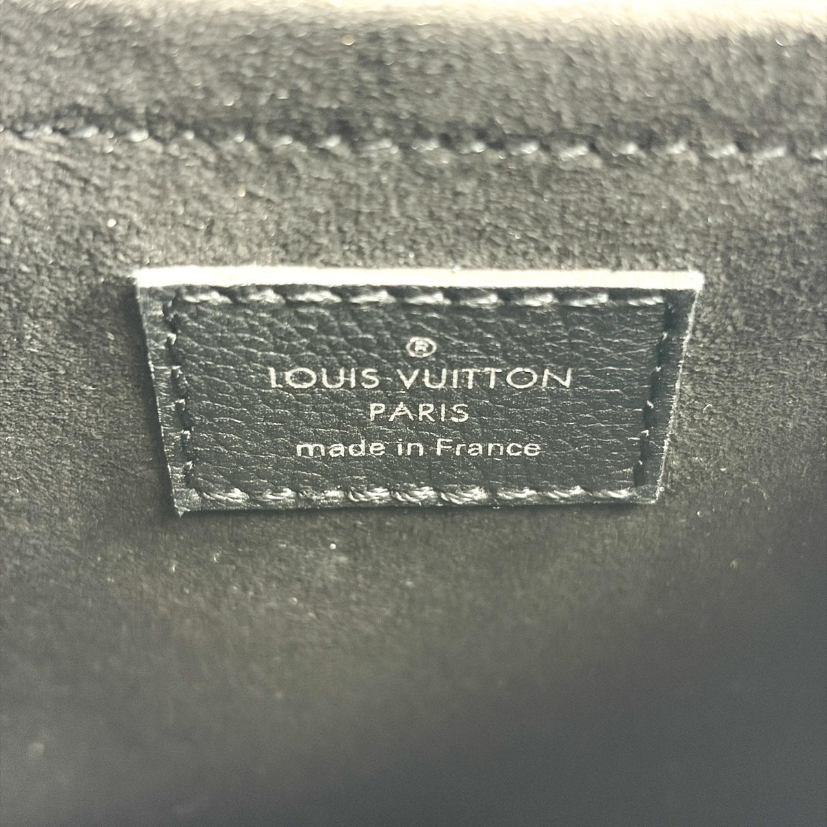 Louis Vuitton Mylockme Leather Black Leather Handbag (Pre-Owned)