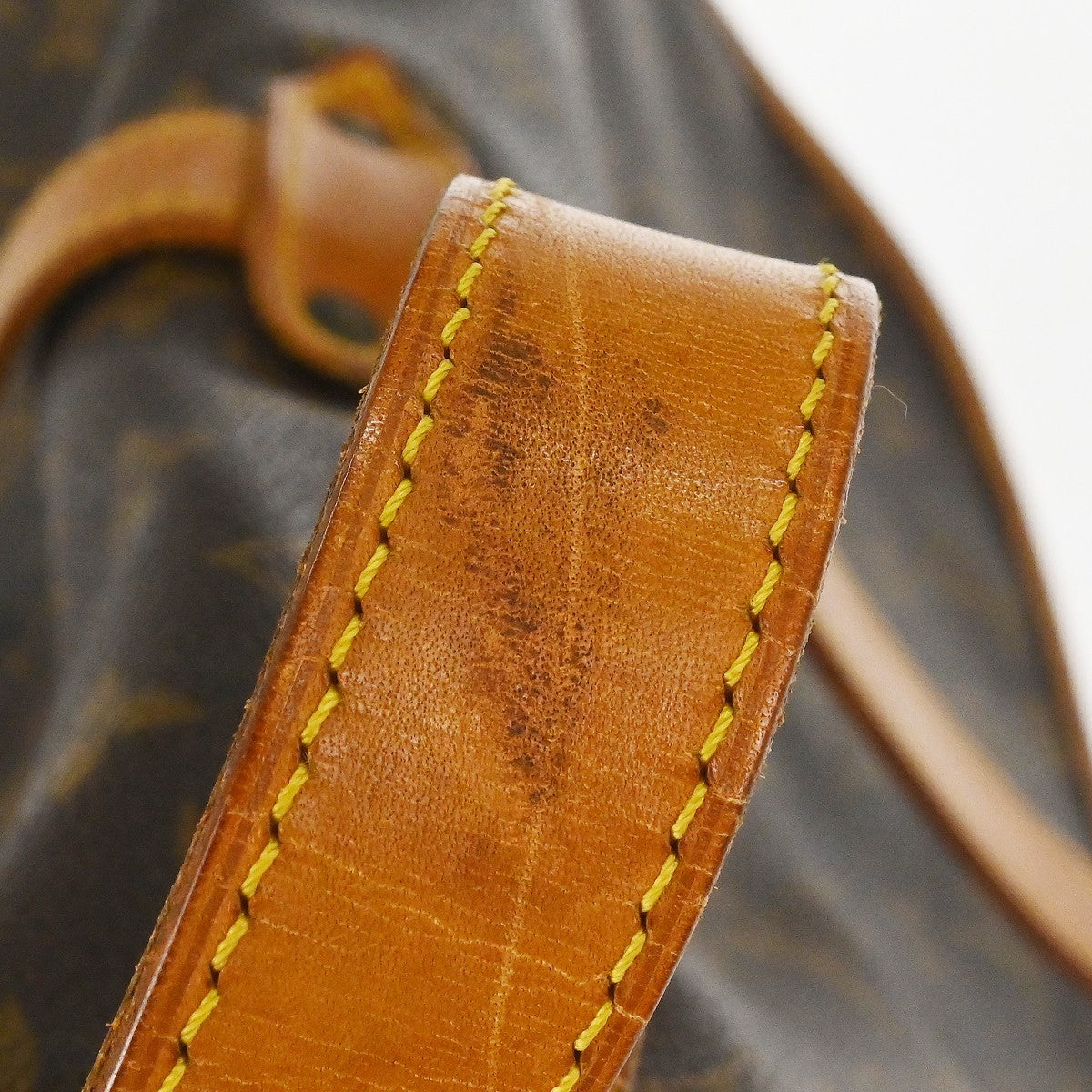 Louis Vuitton Saumur Monogram Canvas Brown Canvas Shoulder Bag Bag (Pre-Owned)