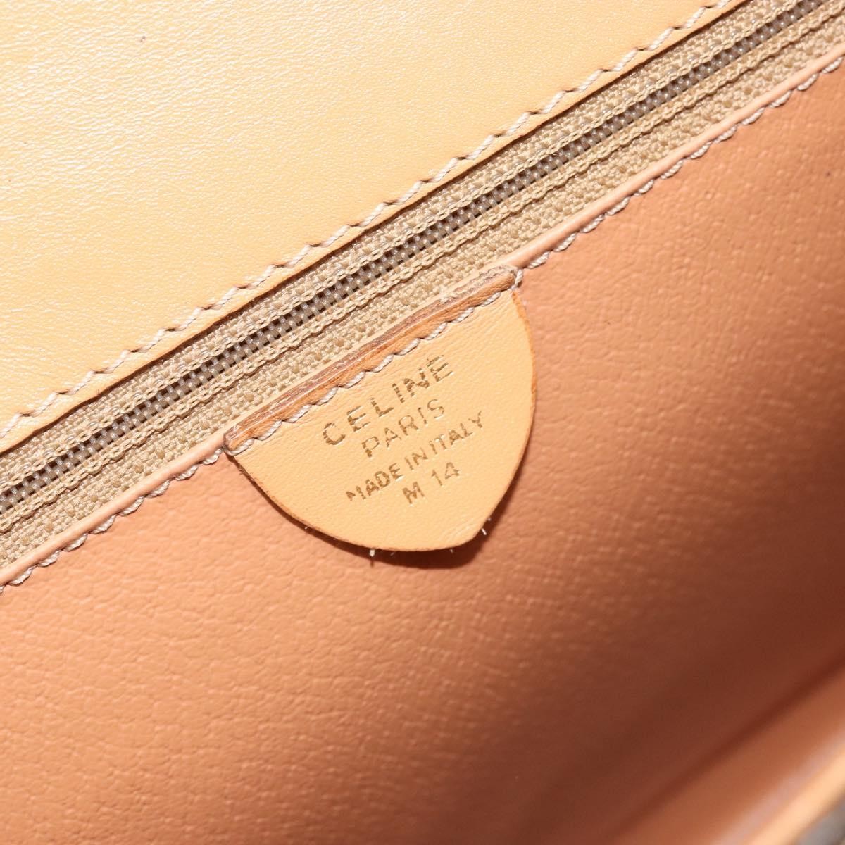 Celine Handbag Canvas Brown Canvas Handbag (Pre-Owned)