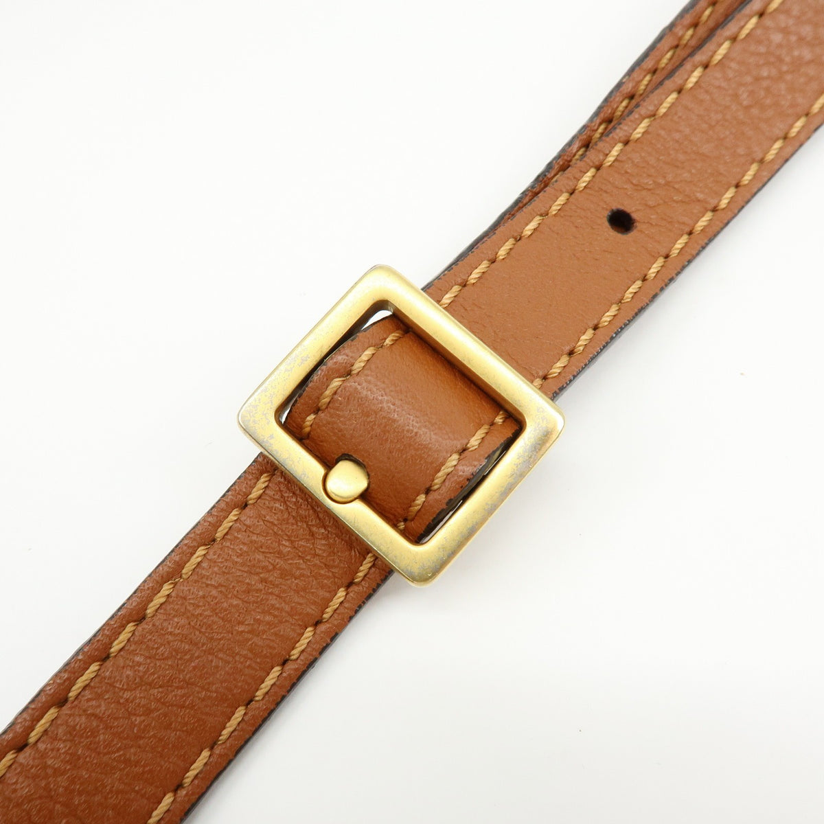 Chloe Marcie Leather Brown Leather Crossbody Bag Bag (Pre-Owned)