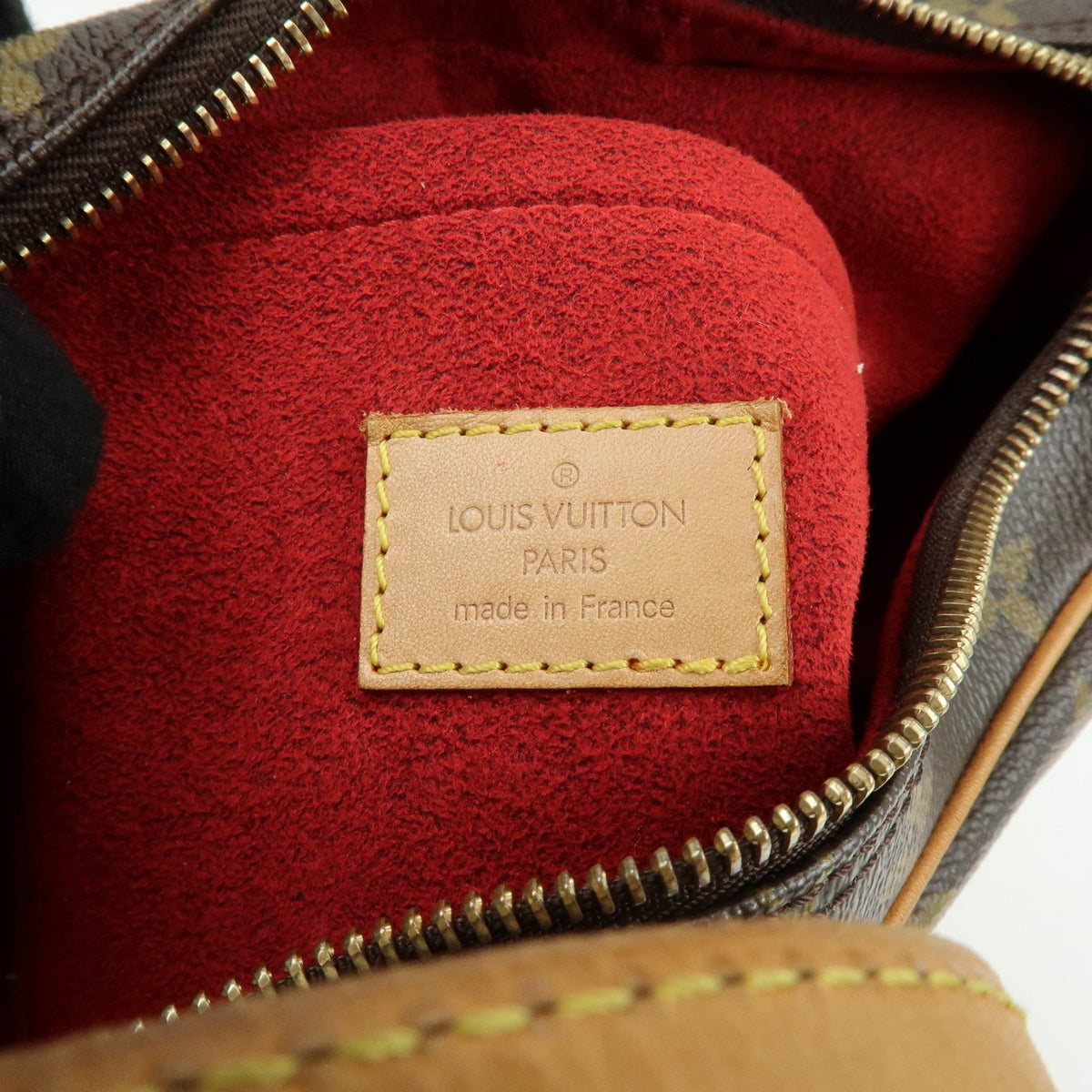 Louis Vuitton Croissant Monogram Canvas Brown Canvas Handbag (Pre-Owned)