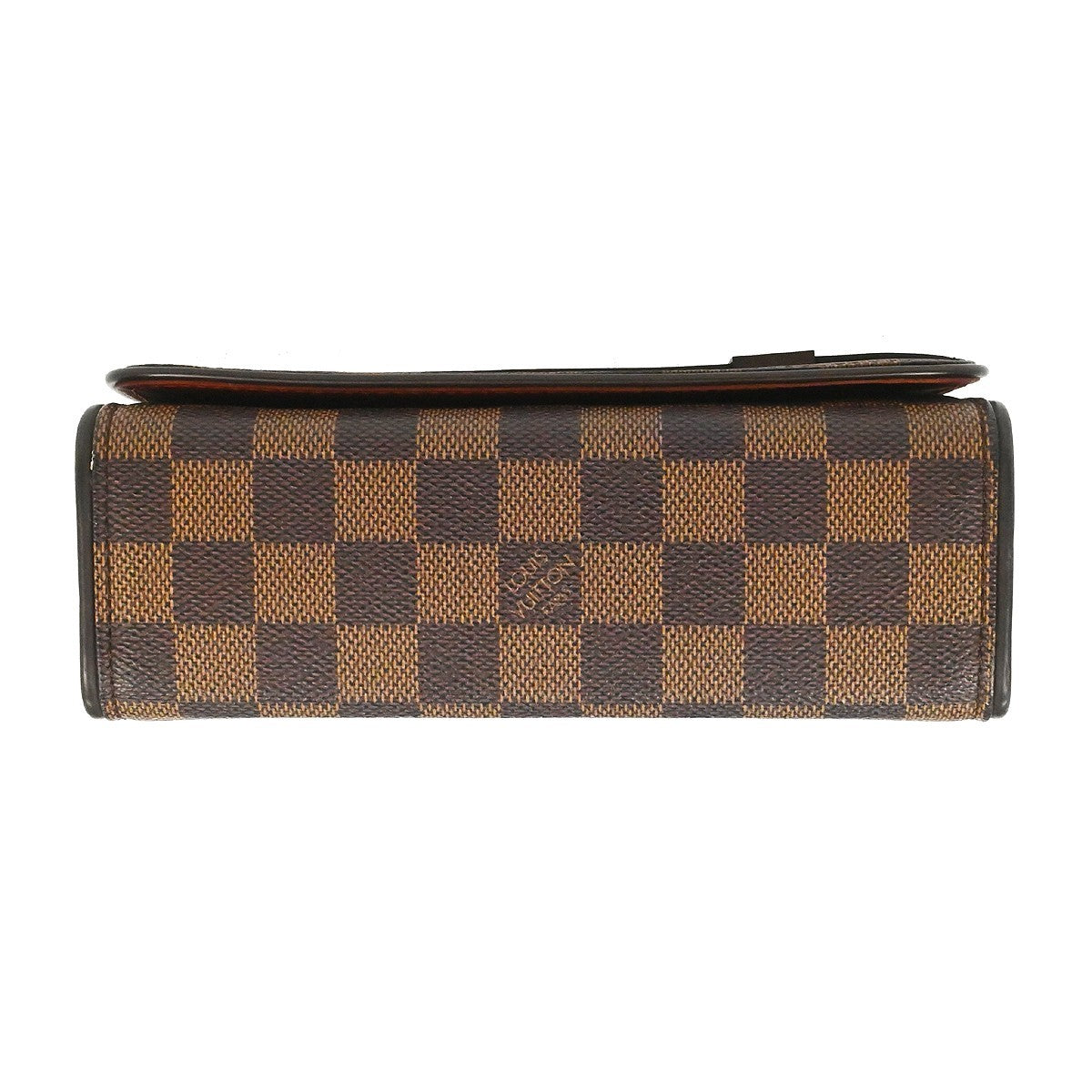 Louis Vuitton Tribeca Carre Damier Brown Canvas Handbag (Pre-Owned)