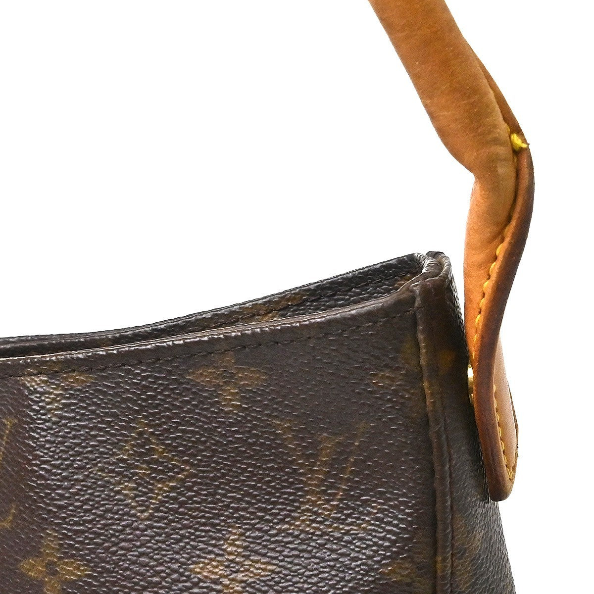 Louis Vuitton Monogram Looping Monogram Canvas Brown Canvas Shoulder Bag Bag (Pre-Owned)