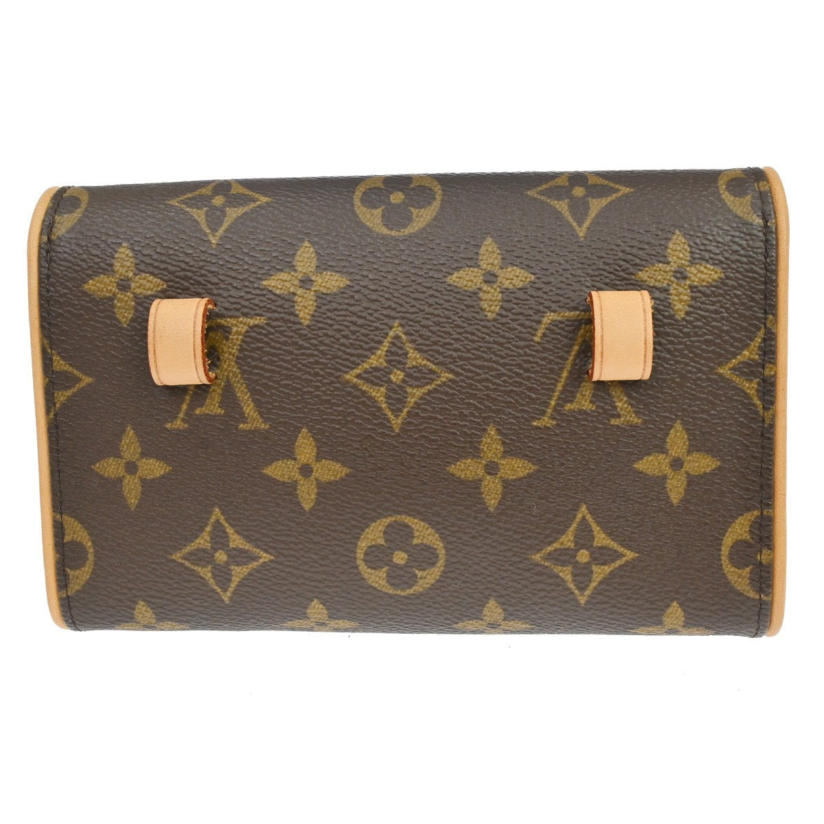 Louis Vuitton Florentine Waist Monogram Canvas Brown Canvas Clutche & Pouche Bag (Pre-Owned)