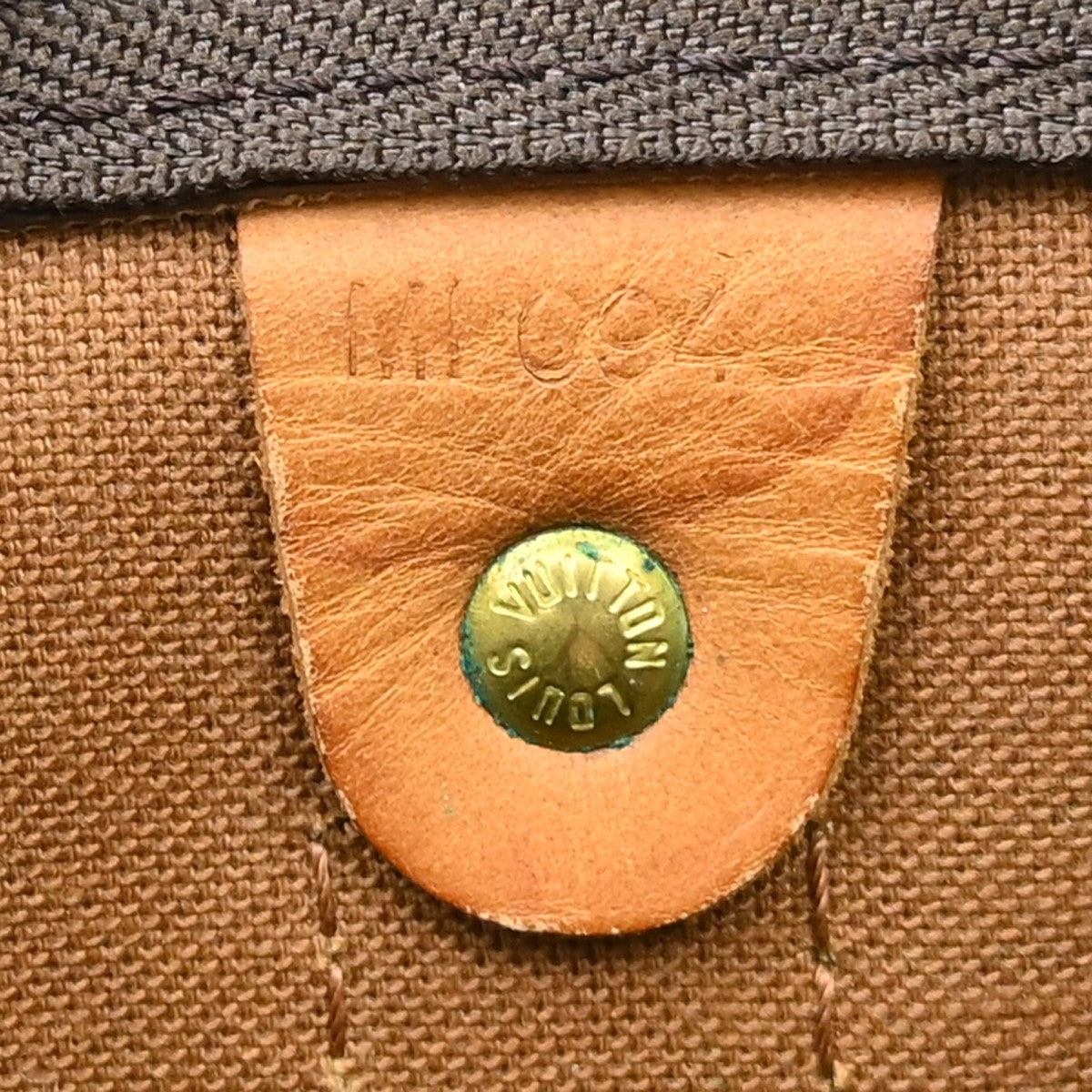 Louis Vuitton Keepall Monogram Canvas Brown Canvas Travel Bag Bag (Pre-Owned)