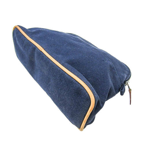 Hermès Bolide Blue Cotton Clutch Bag (Pre-Owned)