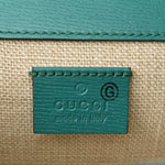 Gucci Dionysus Green Leather Shoulder Bag (Pre-Owned)