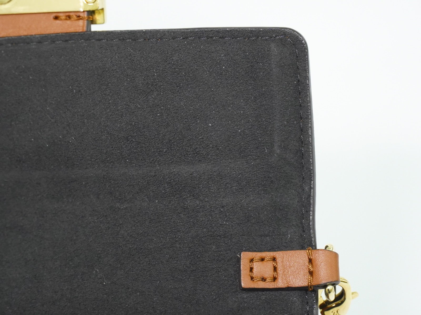 Louis Vuitton Dauphine Reverse Monogram Canvas Brown Canvas Shoulder Bag Bag (Pre-Owned)