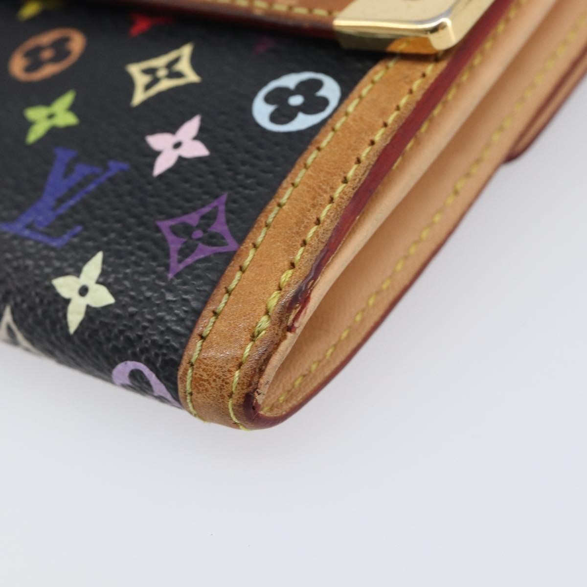 Louis Vuitton Porte-Monnaie Billets Multicolor Canvas Multicolour Canvas Wallets Accessory (Pre-Owned)
