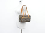 Louis Vuitton Cite Brown Canvas Shoulder Bag (Pre-Owned)